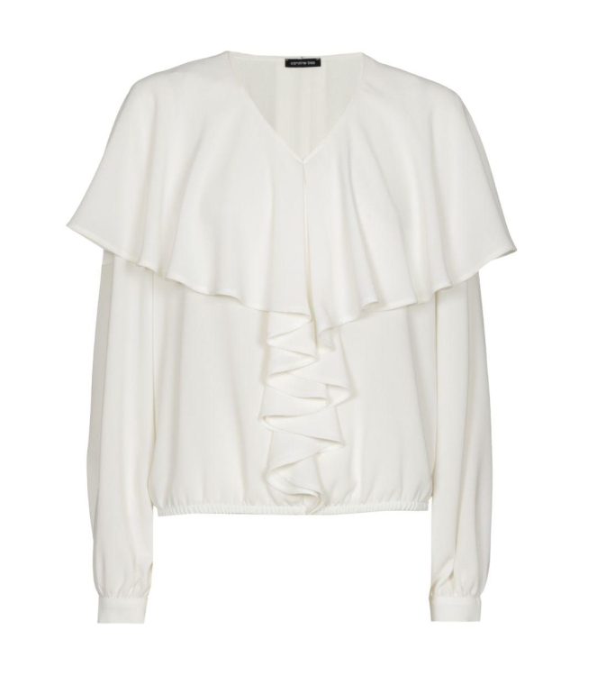 Pierre Cardin Jeans Tuniek mousseline volant 93 Cream