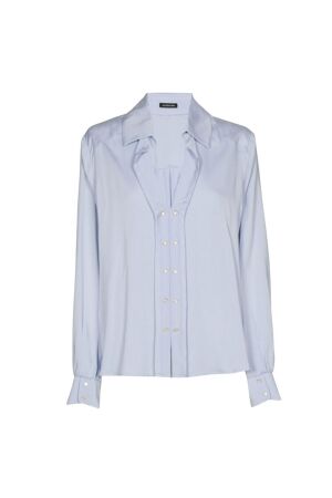 Caroline Biss Blouse viscose 27 Soft blue