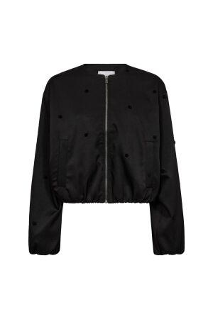 Co Couture CloverCC dot balloon jacket 96 Black