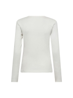Co Couture GrannyCC embroidery ls tee 4000 White