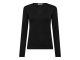 Co Couture GrannyCC embroidery ls tee 96 Black