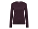 Co Couture GrannyCC embroidery ls tee 67 Plum