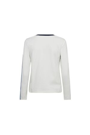 Co Couture EdgeCC sport ls tee 1117 Offwhite blue
