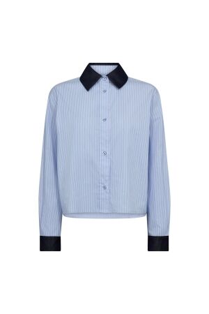 Co Couture NelsonCC stripe shirt 23 Pale Blue