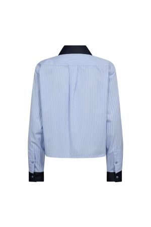 Co Couture NelsonCC stripe shirt 23 Pale Blue