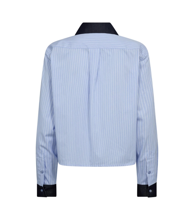 Co Couture NelsonCC stripe shirt 23 Pale Blue