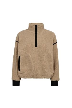 Co Couture adinCC fleece anorak 18 Sand