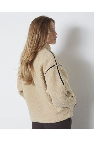 Co Couture adinCC fleece anorak 18 Sand