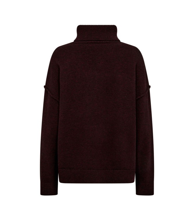 Co Couture MajaCC slit roll neck 87 Winered