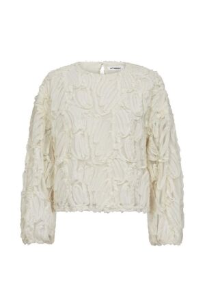 Co Couture ShaniaCC fluffy blouse 11 off white