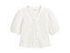 Co Couture AnikaCC frill ss shirt 11 off white
