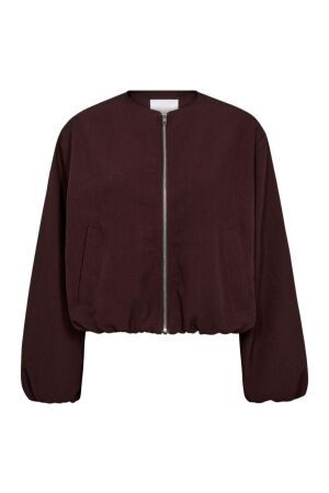 Co Couture LunaCC balloon zip jacket 87 Winered