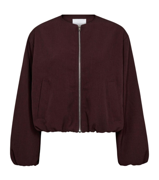Co Couture LunaCC balloon zip jacket 87 Winered