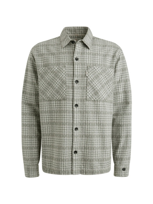 Cast Iron LONG SLEEVE SHIRT Dobby yarn dyed 9031 Drizzle