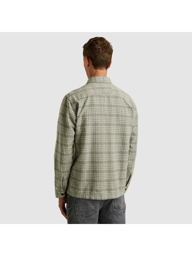 Cast Iron LONG SLEEVE SHIRT Dobby yarn dyed 9031 Drizzle