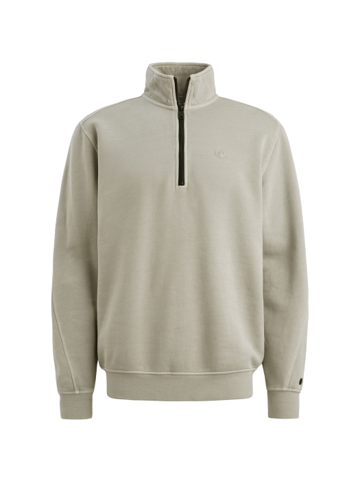 Cast Iron Half zip collar regular fit halfzi 9031 Drizzle
