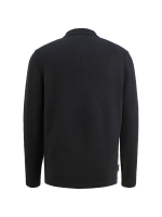 Cast Iron Long sleeve polo shirt regular woo 5287 Drak Sapphire