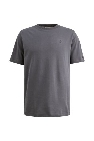 Cast Iron Short sleeve r-neck regular fit in 5277 Grisaille