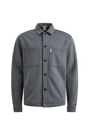 Cast Iron Button jacket interlock 5277 Grisaille