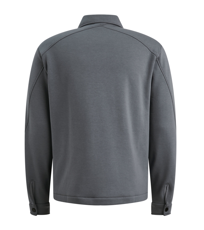 Cast Iron Button jacket interlock 5277 Grisaille