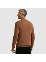 Vanguard Half zip collar gentleman's deal c 8122 Pecan brown