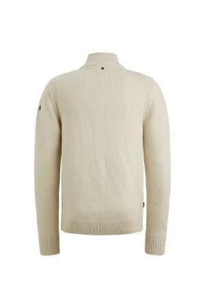 PME Legend Half zip collar soft blend 910 Bone white melee