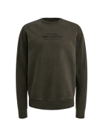 PME Legend Crewneck sweat knit combination 9703 Dark grey