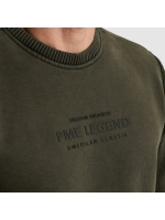 PME Legend Crewneck sweat knit combination 9703 Dark grey