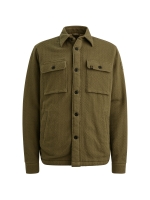 PME Legend LONG SLEEVE SHIRT Bold Waffle with 6389 Dusky green
