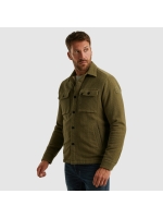 PME Legend LONG SLEEVE SHIRT Bold Waffle with 6389 Dusky green