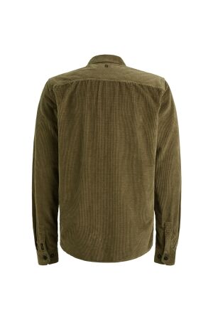 PME Legend LONG SLEEVE SHIRT Dobby Cord 6389 Dusky green