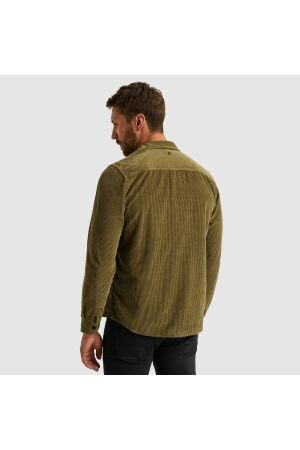 PME Legend LONG SLEEVE SHIRT Dobby Cord 6389 Dusky green