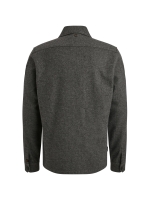 PME Legend LONG SLEEVE SHIRT Woolblend Herrin Dark Grey Melee