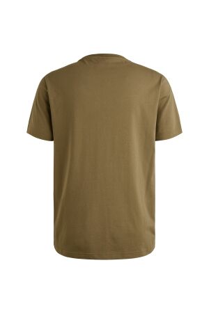 PME Legend Short sleeve r-neck cotton elastan 6389 Dusky green