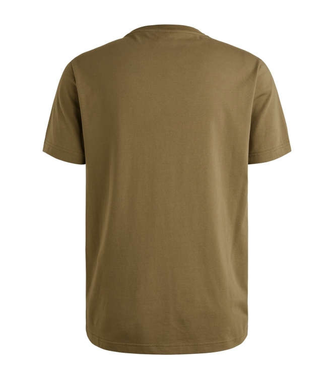PME Legend Short sleeve r-neck cotton elastan 6389 Dusky green