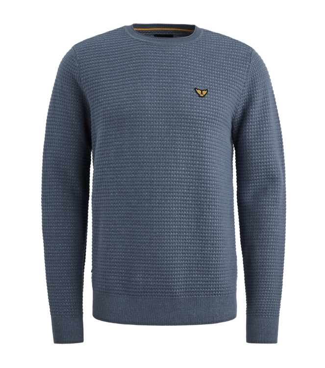 PME Legend R-neck cotton mouline 5301 Vintage Indigo