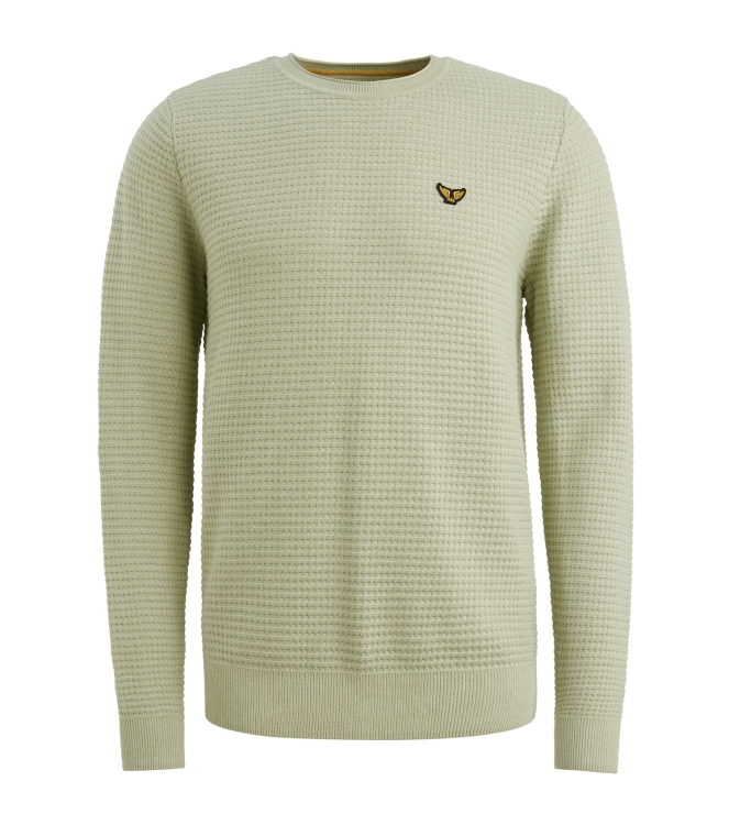 PME Legend R-neck cotton mouline 6163 Desert Dage