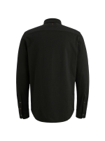 PME Legend LONG SLEEVE SHIRT Satin Jersey 999 Black
