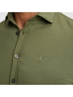 PME Legend LONG SLEEVE SHIRT Satin Jersey 6213 Four leaf clover