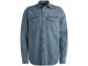 PME Legend LONG SLEEVE SHIRT Indigo Denim DEB denim blue