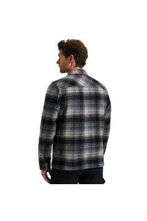 PME Legend LONG SLEEVE SHIRT Woolblend YD che 5282 Carbon