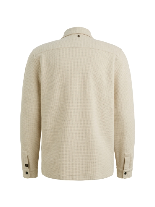 PME Legend LONG SLEEVE SHIRT Waffle Jersey 7013 Bone white
