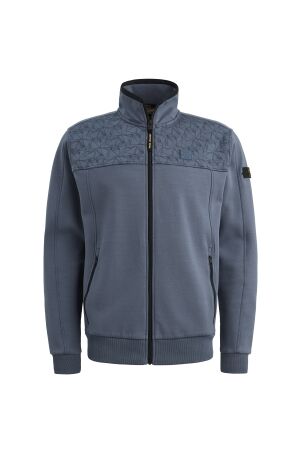 PME Legend Zip jacket interlock sweat 5301 Vintage Indigo