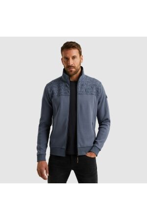 PME Legend Zip jacket interlock sweat 5301 Vintage Indigo