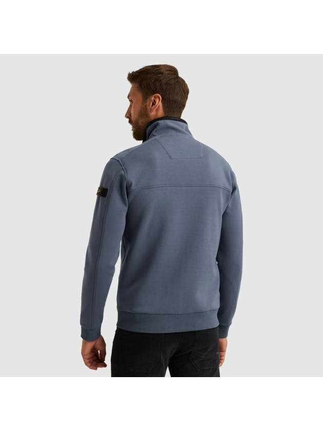 PME Legend Zip jacket interlock sweat 5301 Vintage Indigo
