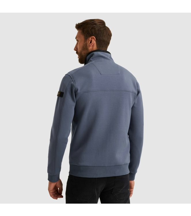 PME Legend Zip jacket interlock sweat 5301 Vintage Indigo