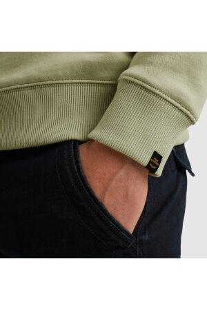 PME Legend Crewneck 3t cross fleece 6163 Dessert sage