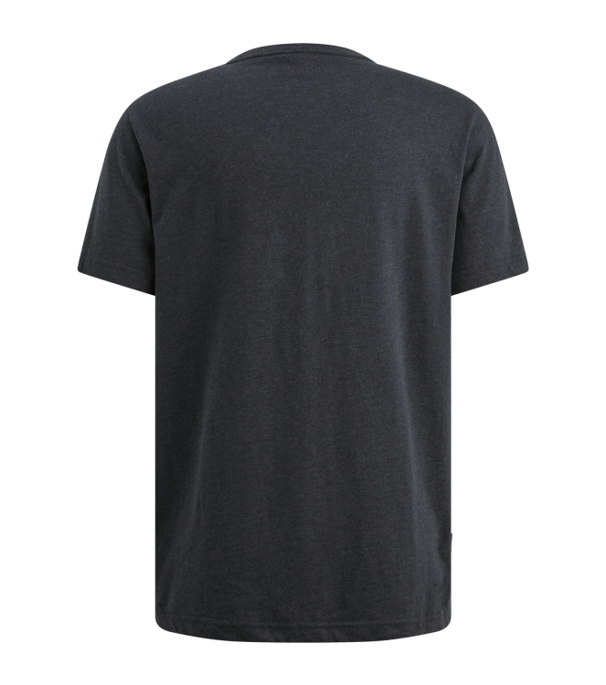 PME Legend Short sleeve r-neck melange jersey 5282 Carbon