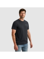PME Legend Short sleeve r-neck melange jersey 5282 Carbon