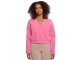 Rino en Pelle Short V-neck cardigan 10796 bright pink